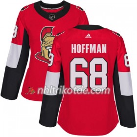 Ottawa Senators Trikot Mike Hoffman 68 Adidas 2017-2018 Rot Authentic - Dame